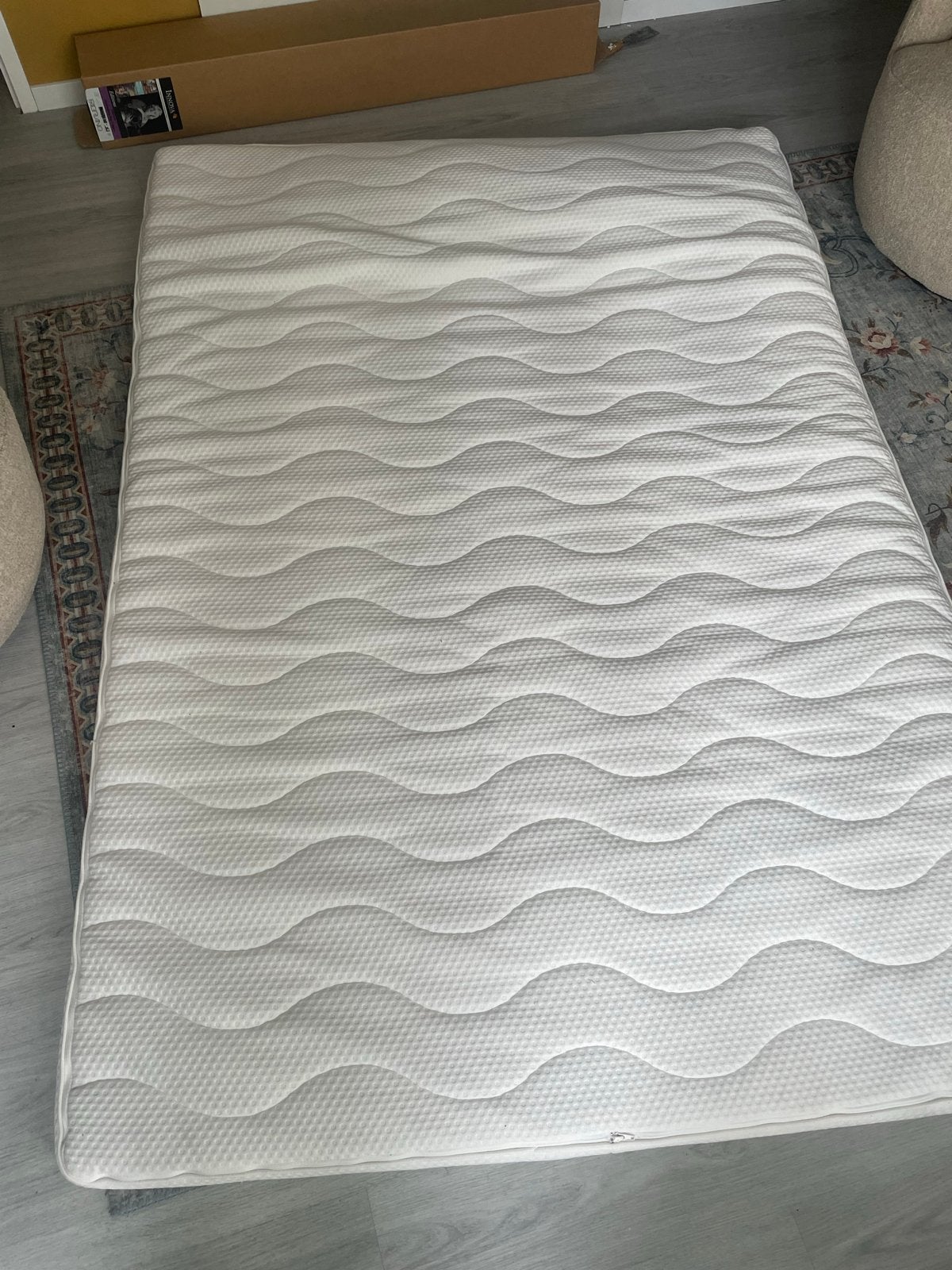 IKEA Norrsele topper 140 x 200, zo goed als nieuw, Ophalen, Tweepersoons, 140 cm, Zo goed als nieuw