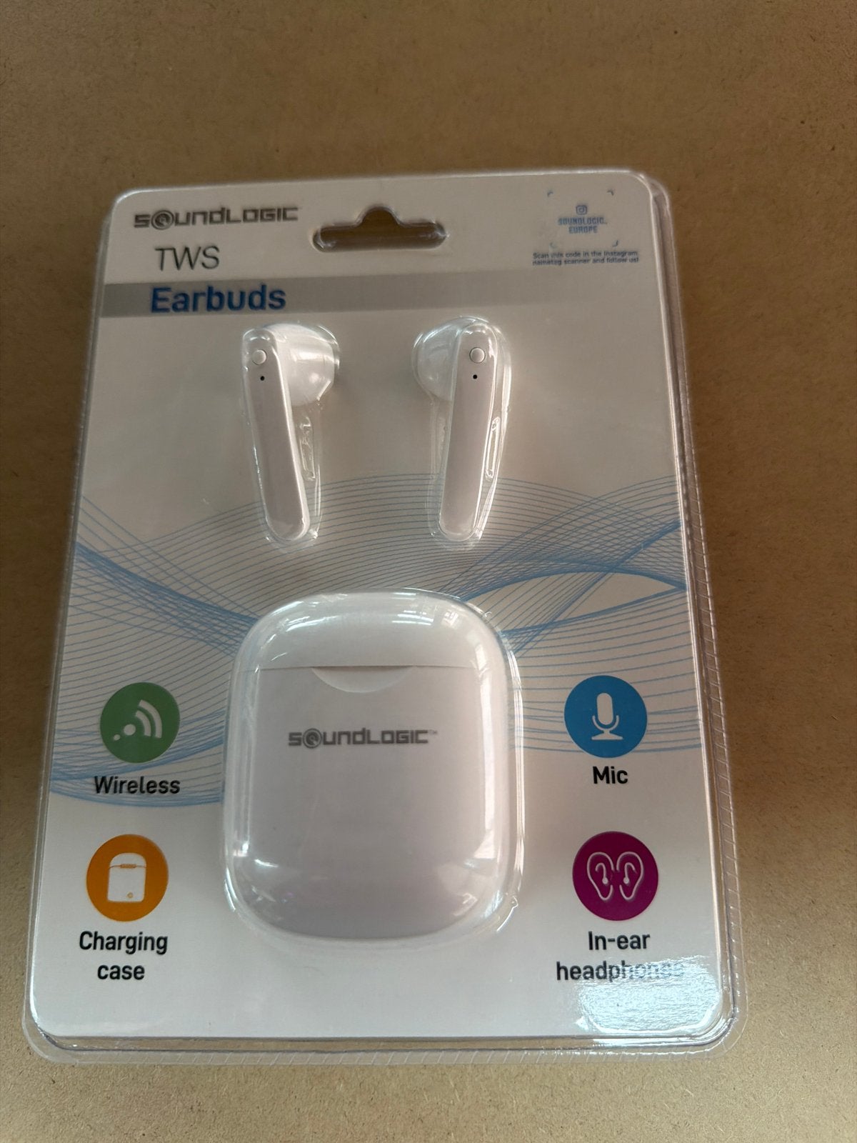 SoundLogic TWS Earbuds - Draadloze In-ear Hoofdtelefoon, Audio, Tv en Foto, Koptelefoons, Overige merken, In-ear, Nieuw, Ophalen of Verzenden