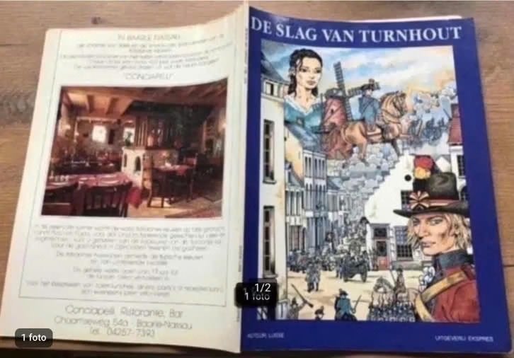 De slag om Turnhout door Lusse, Eén stripboek, Ophalen of Verzenden, Gelezen