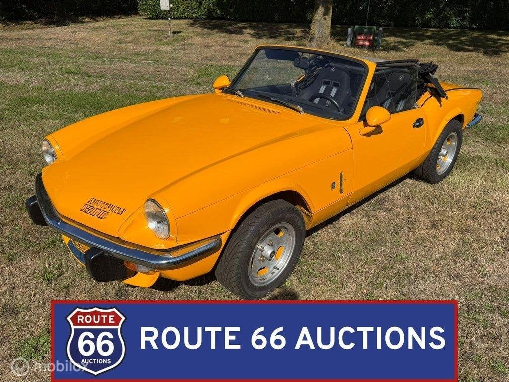 Triumph Spitfire | 1978 | Route 66 Auctions, Auto's, Overige carrosserieën, Triumph, Zwart, Bedrijf
