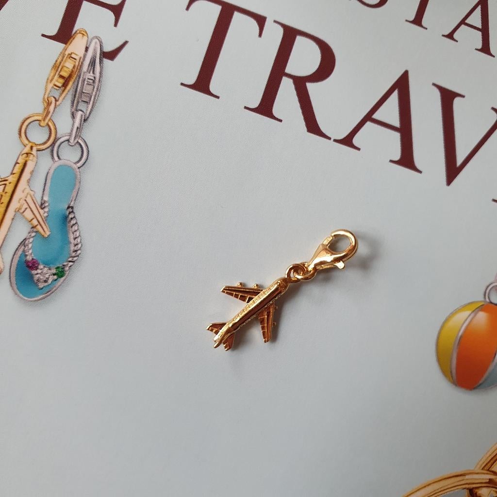 Thomas Sabo prachtige bedel vliegtuig, Sieraden, Tassen en Uiterlijk, Ophalen of Verzenden, Nieuw, Zilver, Overige merken