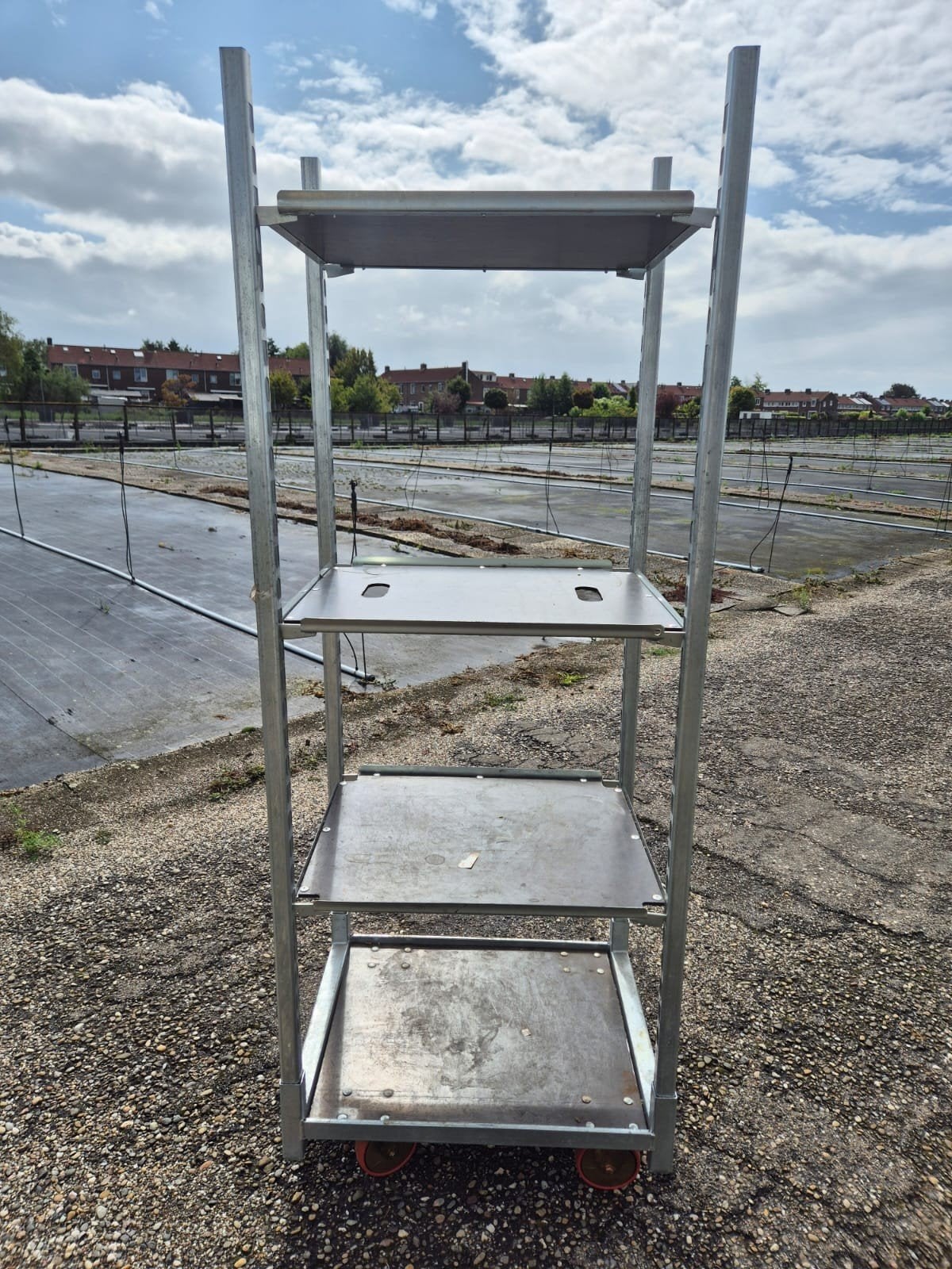 Deense kar (Halve) met 3 platen., Doe-het-zelf en Verbouw, Ophalen, Transportkar, 100 liter of meer, Zo goed als nieuw