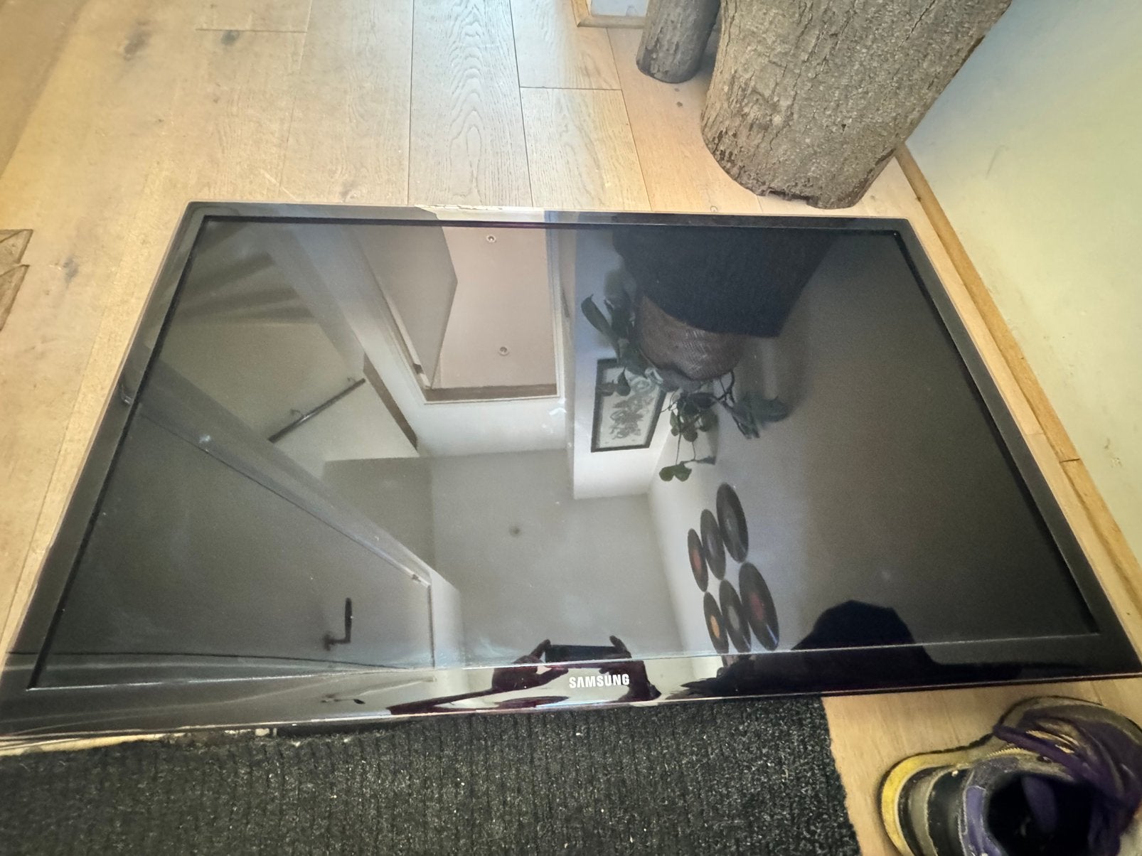 Samsung UE46D5700 (46 inch Full HD, defect), Ophalen, Zo goed als nieuw, 25 tot 50 cm, Minder dan 100 cm