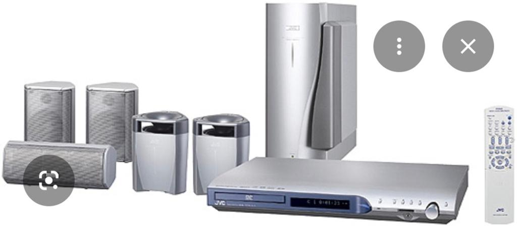 JVC HOME CINEMA SET TH-S7, Ophalen, JVC, Dvd-speler