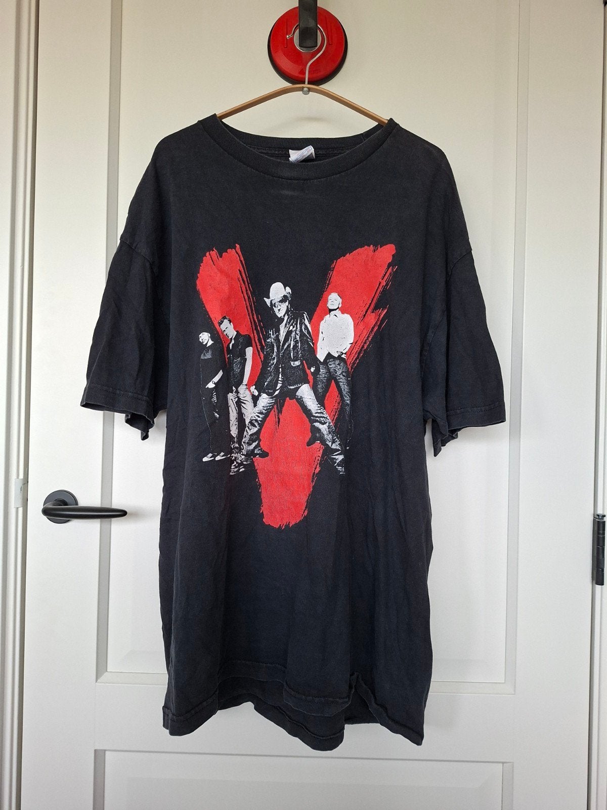 U2 Vertigo Tour 2005 T-shirt - Zwart - Maat XL, Kleding | Heren, Verzenden, Zwart, Maat 56/58 (XL), Zo goed als nieuw