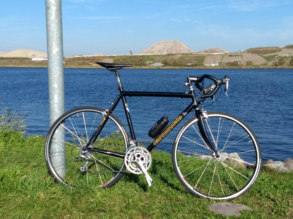 Cannondale CAAD 2 - racefiets maat 56cm, Ophalen, Jaren '60 of nieuwer, Velgrem, Cannondale
