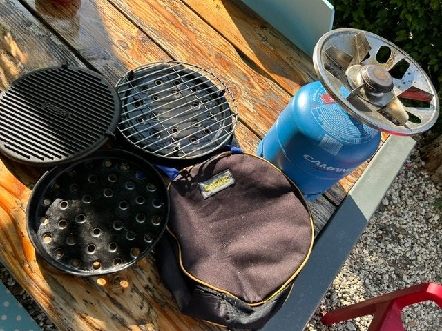 campinggaz fles en cadac set, Ophalen of Verzenden, Gebruikt