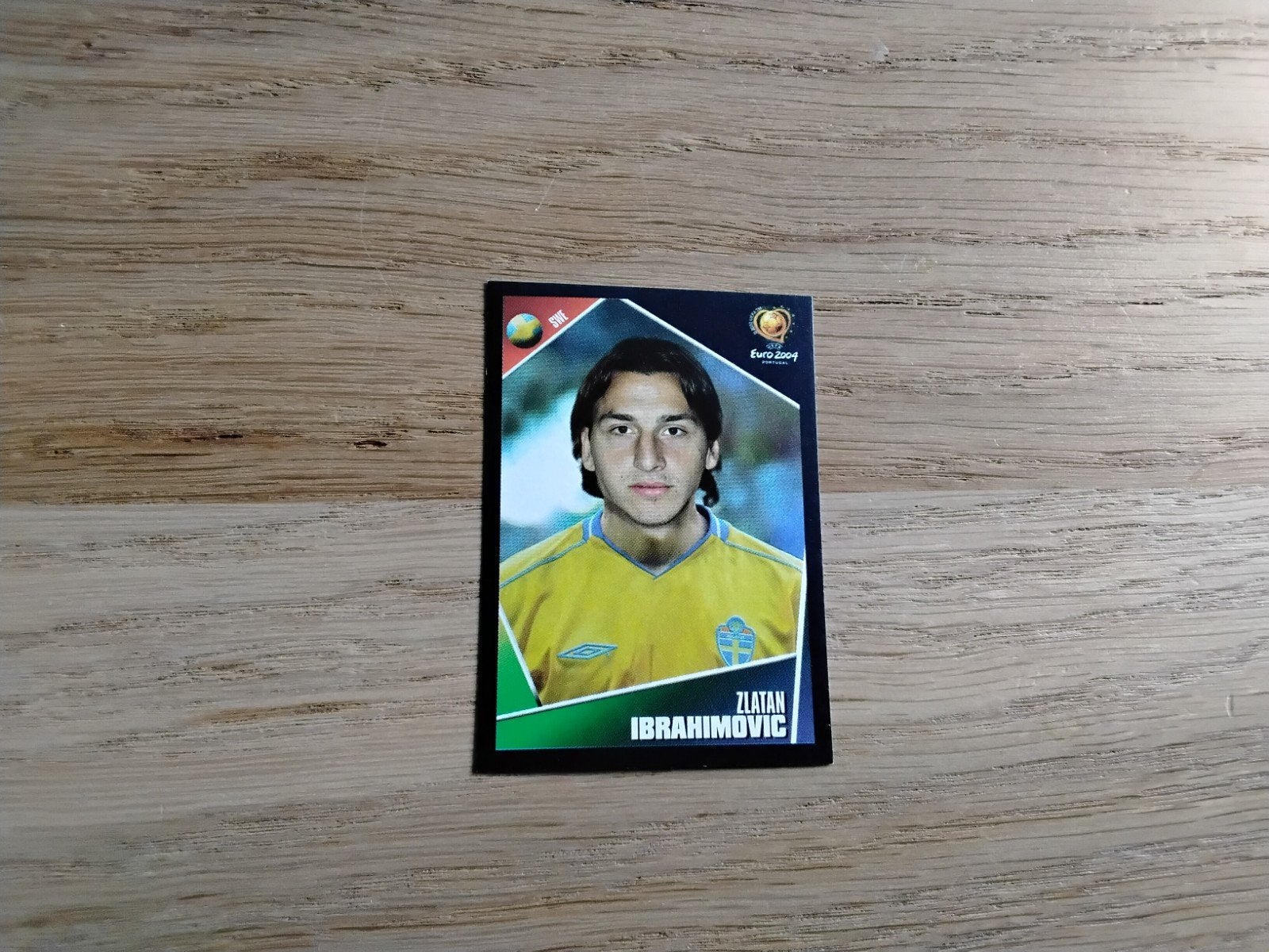 Panini Sticker Euro 2004 Zlatan Ibrahimovic, Verzamelen, Ophalen of Verzenden, Zo goed als nieuw, Poster, Plaatje of Sticker