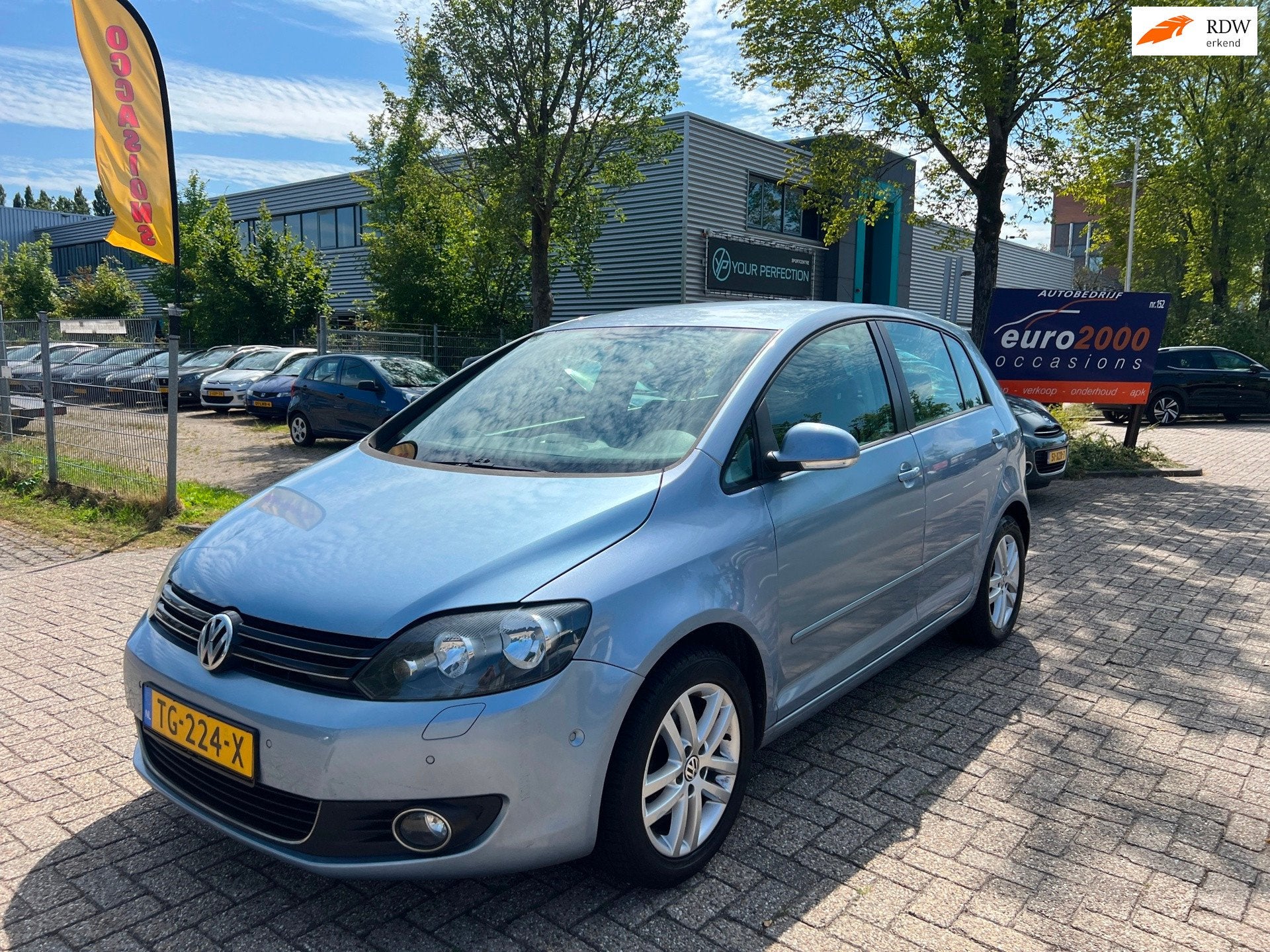 Volkswagen Golf Plus 1.2 TSI - AUTOMAAT - LEDER - LUXE !, Euro 5, 1300 kg, Gebruikt, Electronic Stability Program (ESP)