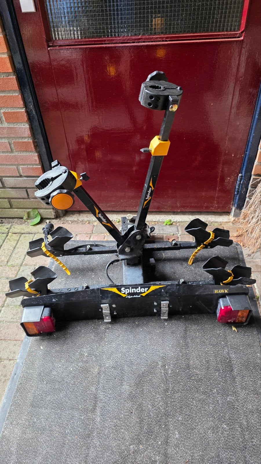 Spinder Hawk fietsendrager, kantelbaar, 7-polig, Auto diversen, Ophalen