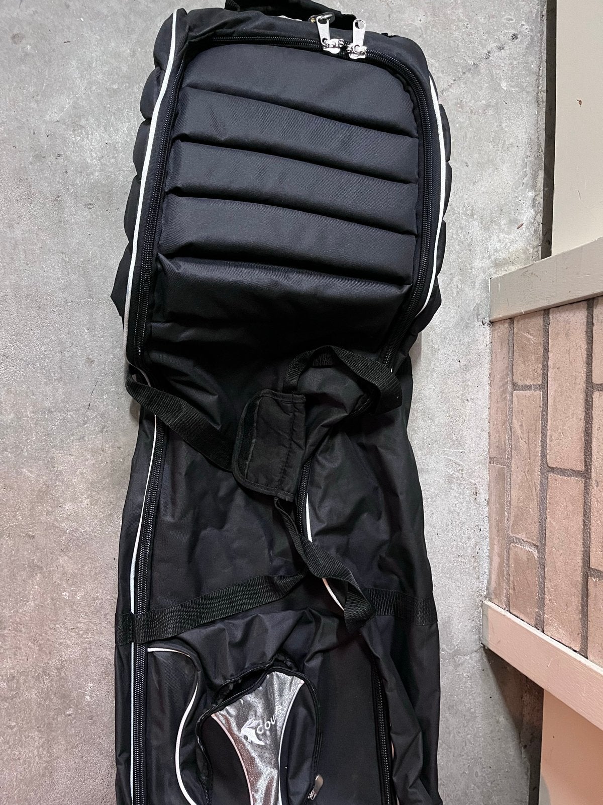 Cougar Superb Travel Cover met wielen voor golfclubs, Sport en Fitness, Golf, Ophalen of Verzenden, Gebruikt, Tas, Overige merken