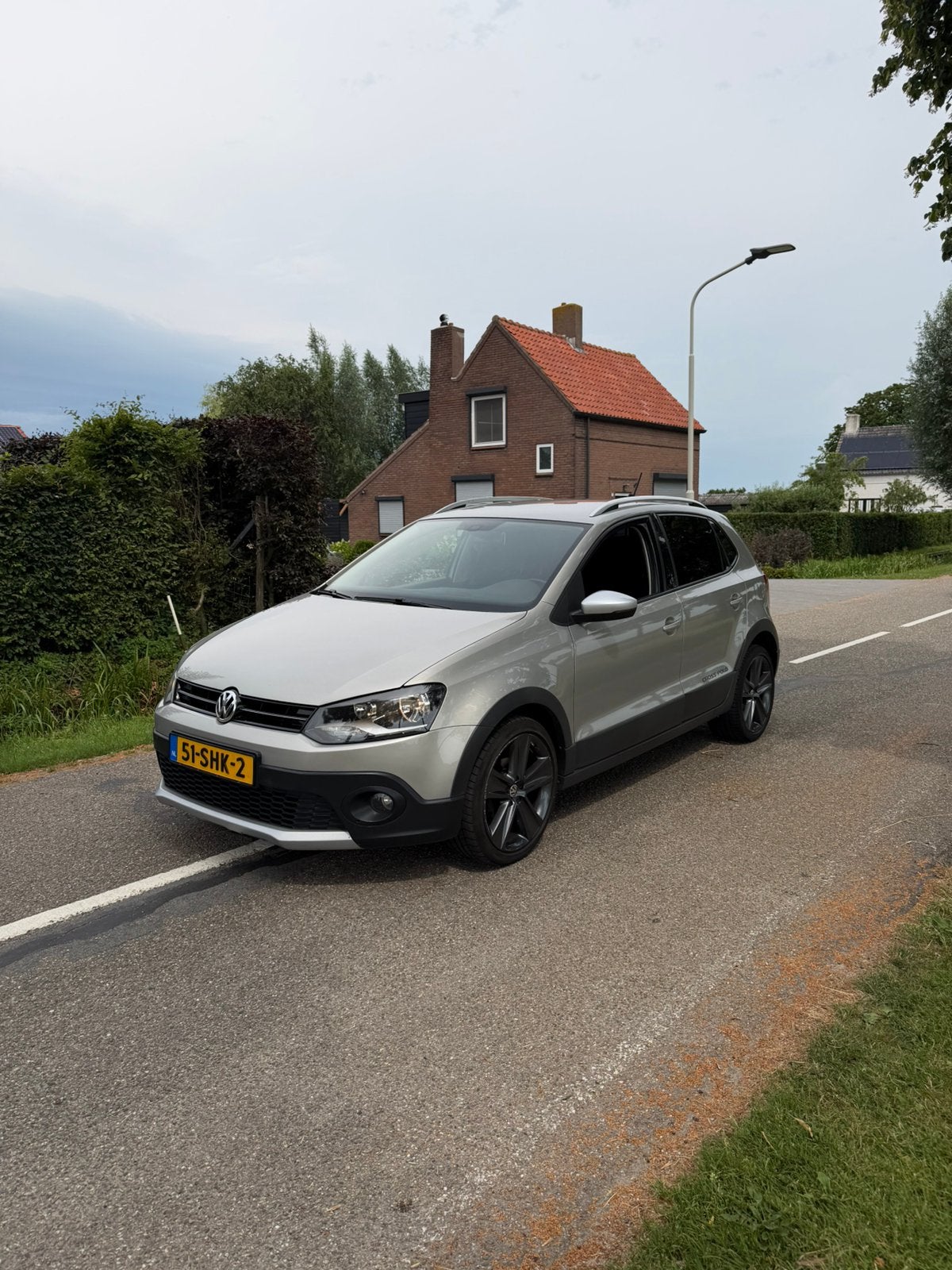 Volkswagen Polo Cross DSG 1.2 TSI 2011 Beige, Auto's, Volkswagen, Euro 5, Stof, 40 €/maand, Beige