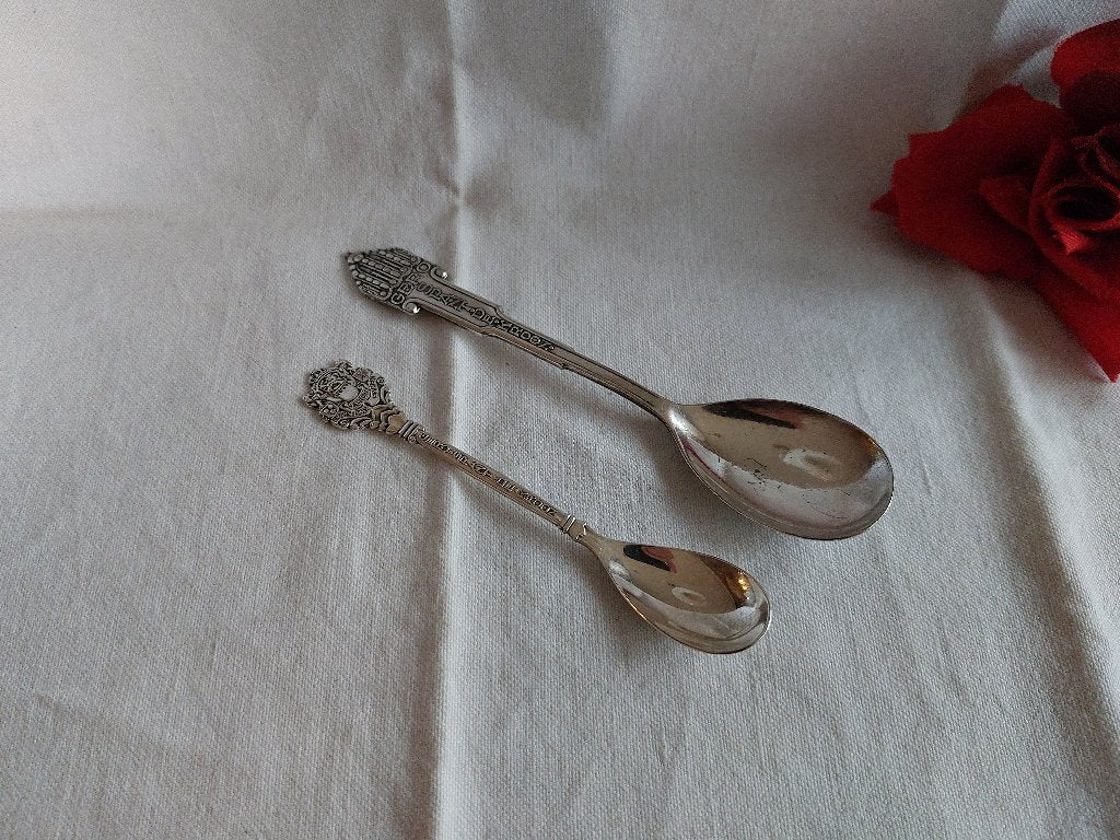 Gero 90 | 1 x lepeltje 1 x paplepel "Gero spant de kroon", Verzenden