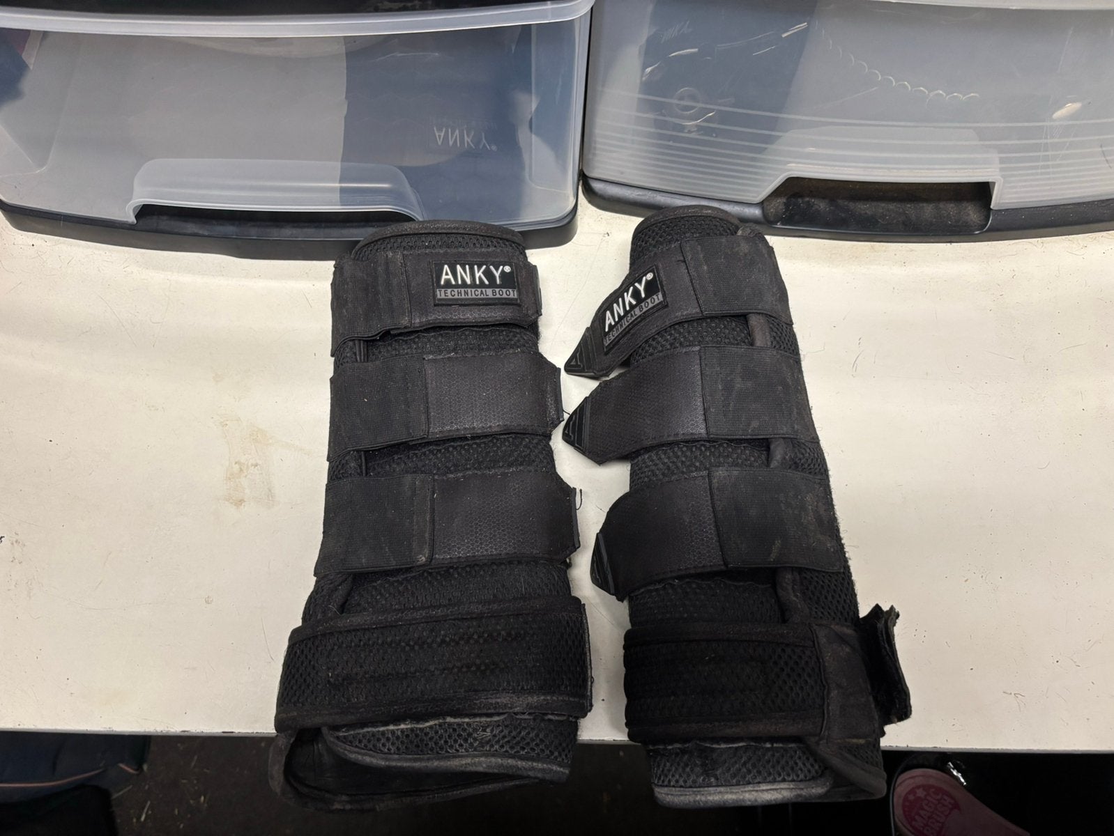 Anky mesh beenbeschermers - xl, Rijden, Anky, Gebruikt, Ophalen of Verzenden