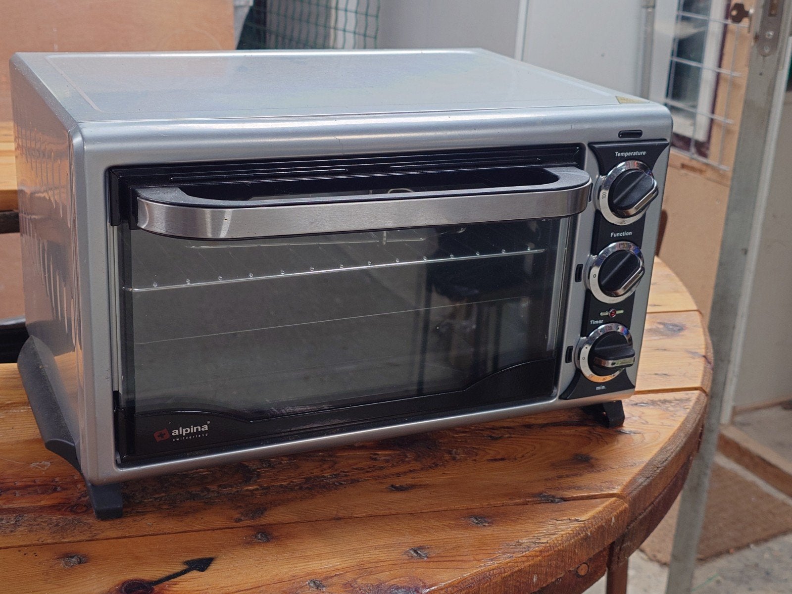Mini oven Alpina, Ophalen, Zo goed als nieuw