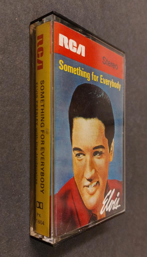 Elvis Presley CASSETTE Something For Everybody Engels, Cd's en Dvd's, Cassettebandjes, Gebruikt, Verzenden, 1 bandje, Origineel