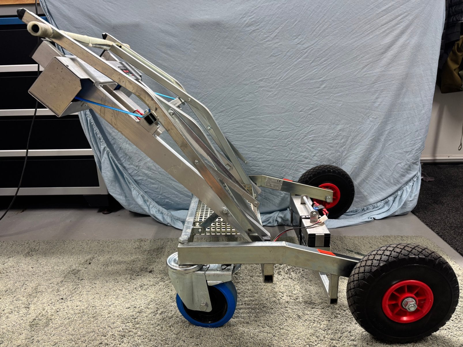 Dalmi Team Lift elektrische pitkar, Ophalen, Zo goed als nieuw, Kart