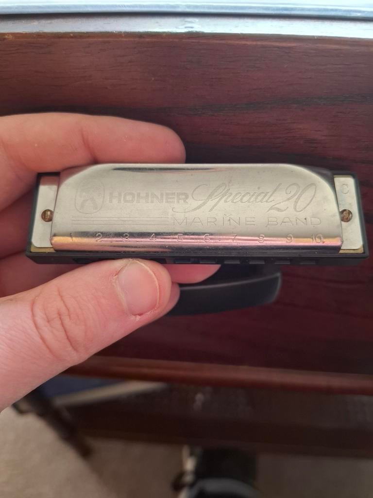 Hohner Special 20 Marine Band Mondharmonica, Ophalen of Verzenden, Gebruikt, Diatonisch, Overige typen