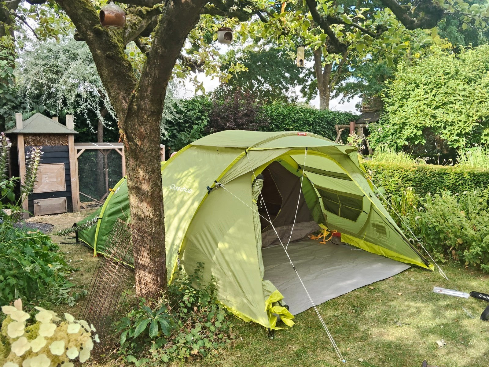 Quecha 2seconds XL 3 pers tent, Ophalen, Zo goed als nieuw
