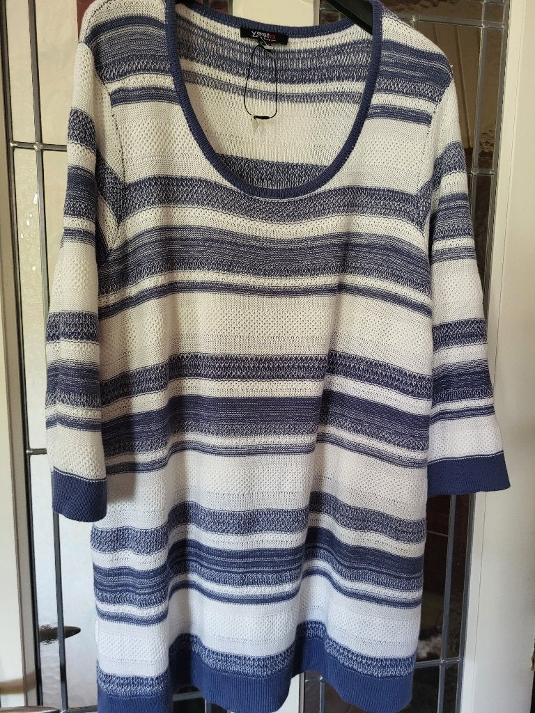 nieuw Yest trui mt 2 48/50, Wit, Trui of Vest, Nieuw, Ophalen of Verzenden