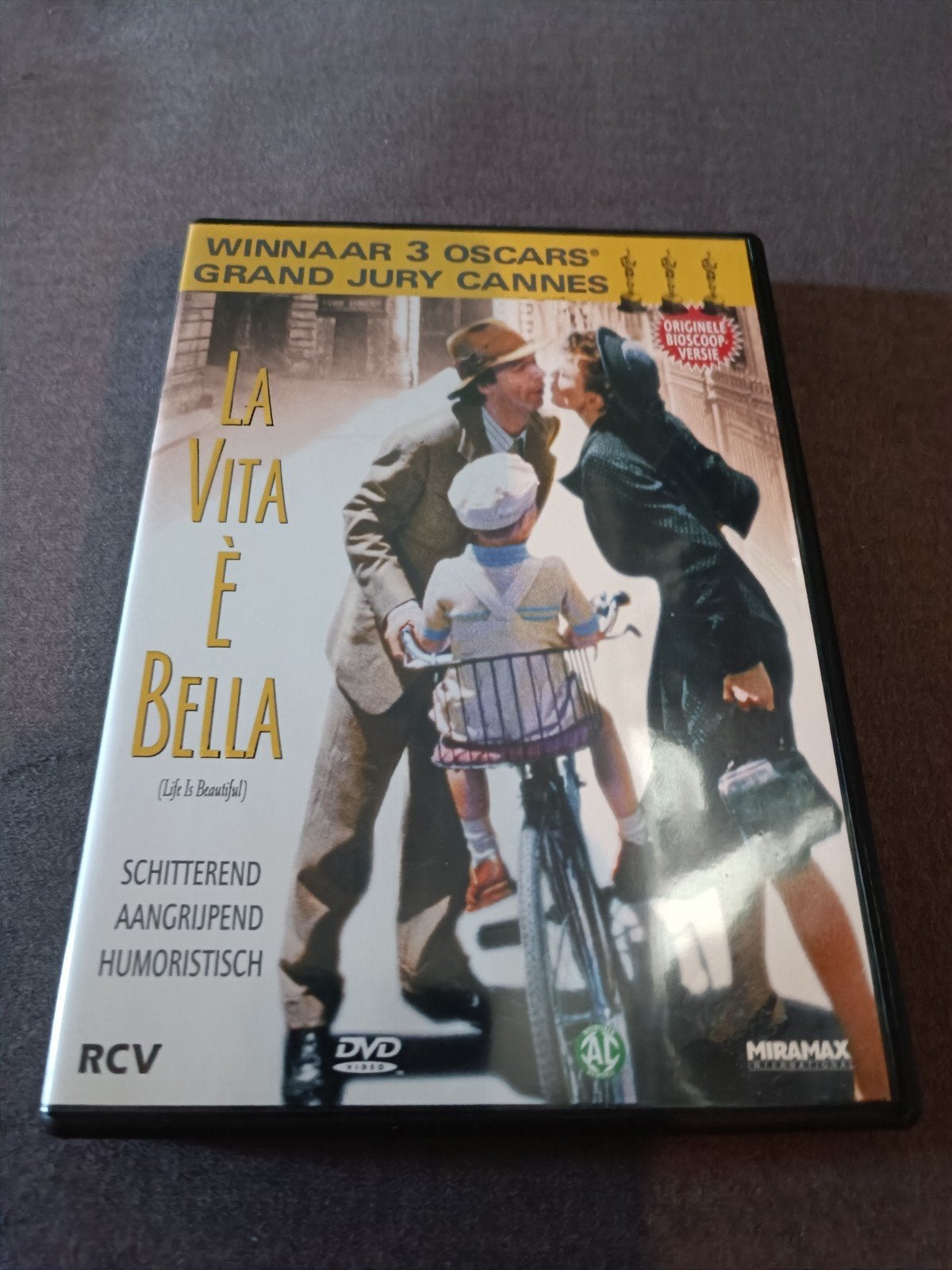 La Vita e Bella - dvd, Alle leeftijden, Ophalen of Verzenden, Zo goed als nieuw, Drama