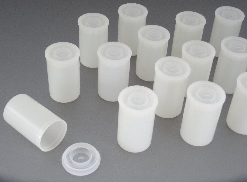 Plastic fotorol kokertjes / potjes / opbergpotjes, 20 stuks, Ophalen of Verzenden, Nieuw