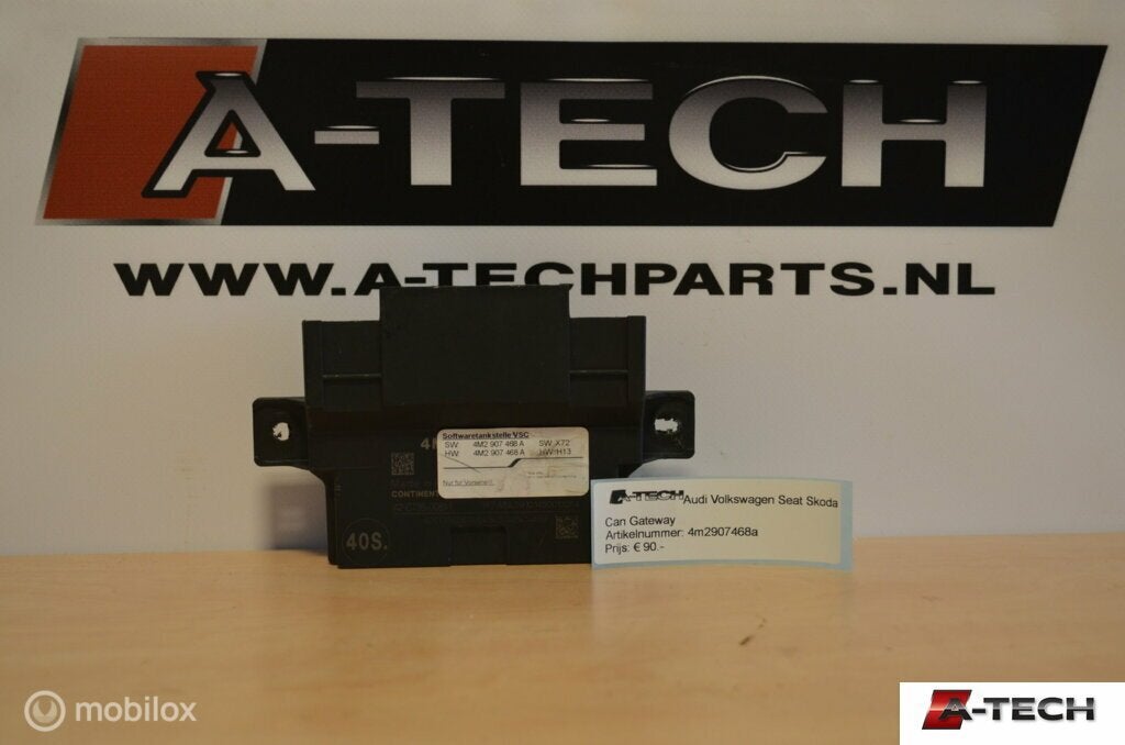 Gateway module Audi A4 A5 B9 ('15-'18) 4m2907468a, Auto-onderdelen, Audi, Gebruikt, Audi, Ophalen of Verzenden