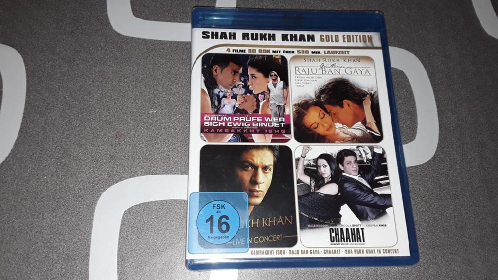 Shahrukh Khan. Gold Collection. Blu Ray. Nieuw In Verpakking, Cd's en Dvd's, Ophalen of Verzenden, Nieuw in verpakking, Actie
