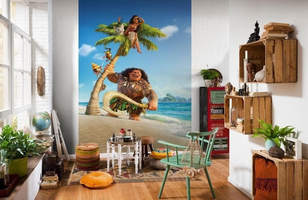 Vaiana Vlies Behang - 184x248 - Disney - Gratis Verzending, Verzenden