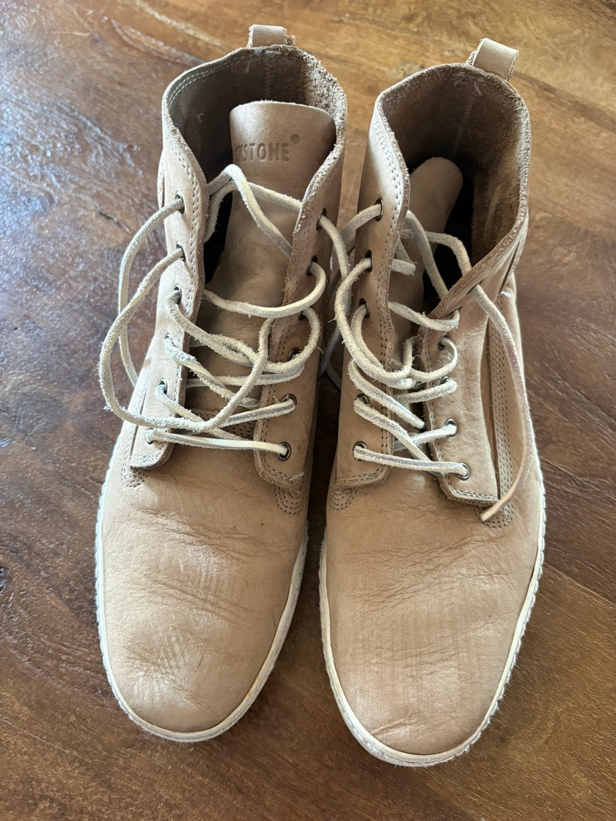 Blackstone Heren suede veterboots, Ophalen of Verzenden, Gedragen, Bruin, Boots