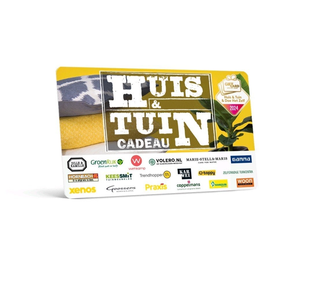 Huis en Tuin cadeaubon, Eén persoon, Cadeaubon