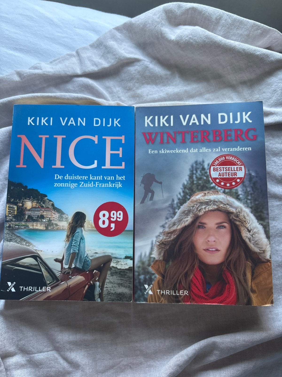 Kiki van Dijk - Nice & Winterberg (Thrillers), Boeken, Thrillers, Zo goed als nieuw, Nederland, Ophalen of Verzenden
