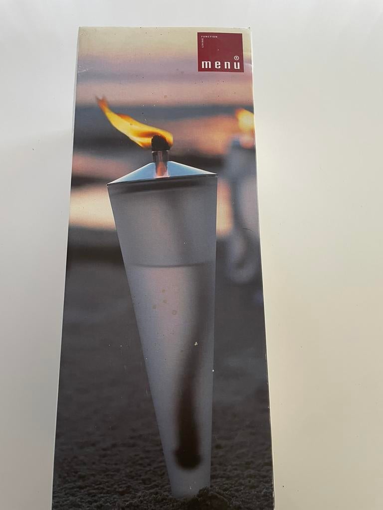 MENU mooie design fakkel NIEUW in doos, Ophalen of Verzenden, Nieuw