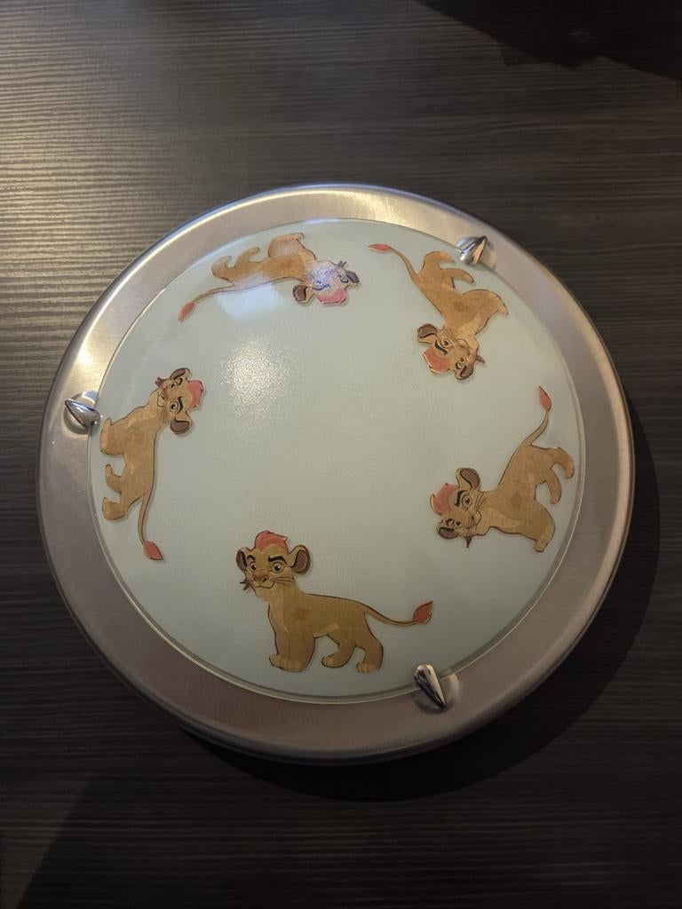 Leeuwenkoning Plafonnière - Disney Lion King Lamp, Kinderen en Baby's, Kinderkamer | Inrichting en Decoratie, Ophalen of Verzenden
