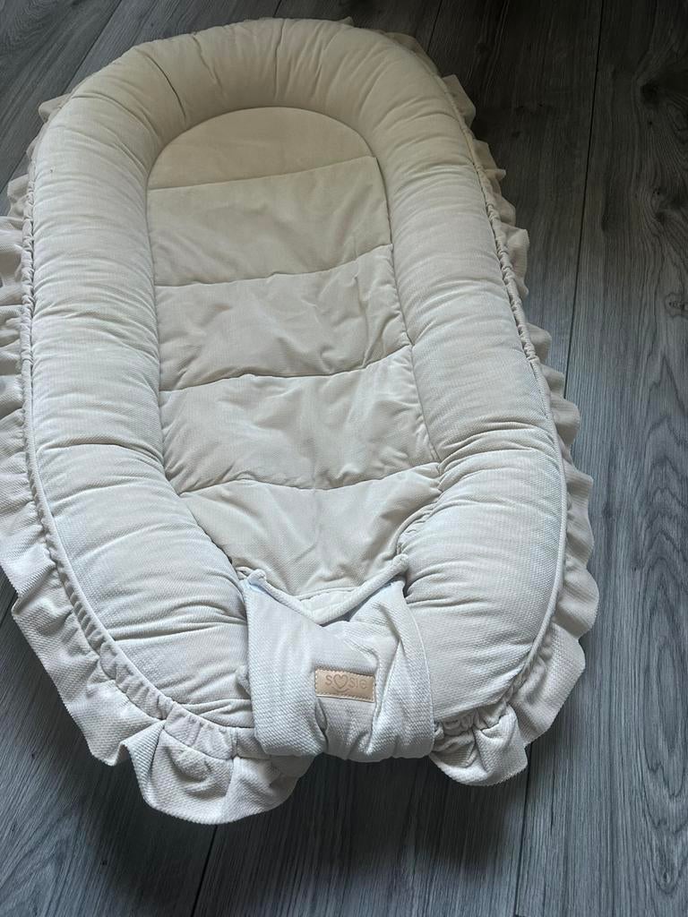 Babynest Soosie kleur beige cotton, Kinderen en Baby's, Babywiegjes en Ledikanten, Ophalen of Verzenden, Zo goed als nieuw, Wieg