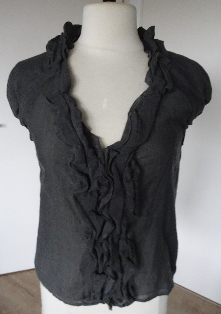 TOP VAN RENE LAZARD MAAT S, Kleding | Dames, Ophalen of Verzenden, Zo goed als nieuw, RENE LAZARD, Grijs