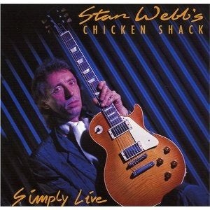 Cd STAN WEBB's CHICKEN SHACK  simply live, Bluesrock, Ophalen of Verzenden, Zo goed als nieuw, Album