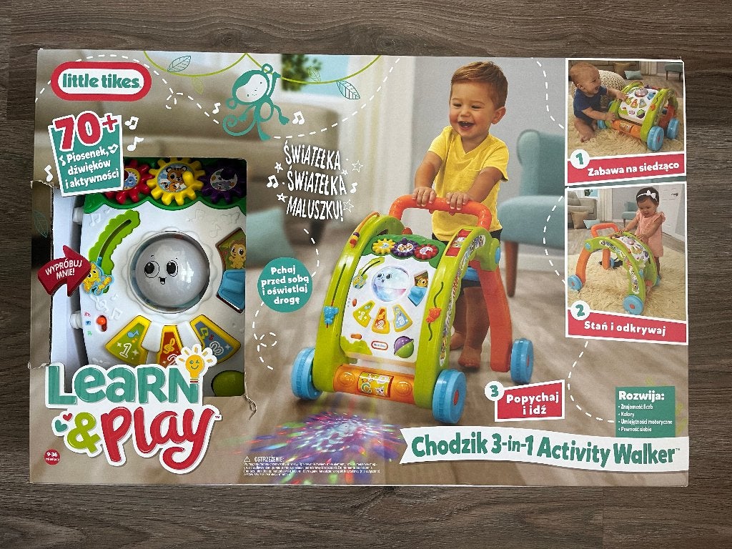 Little Tikes Learn & Play 3-in-1 Activity Walker, Ophalen of Verzenden, Nieuw, Overige typen, Met licht