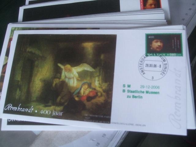 Rembrandt Port betaald enveloppen, Postzegels en Munten, Postzegels | Volle albums en Verzamelingen, Verzenden, Buitenland