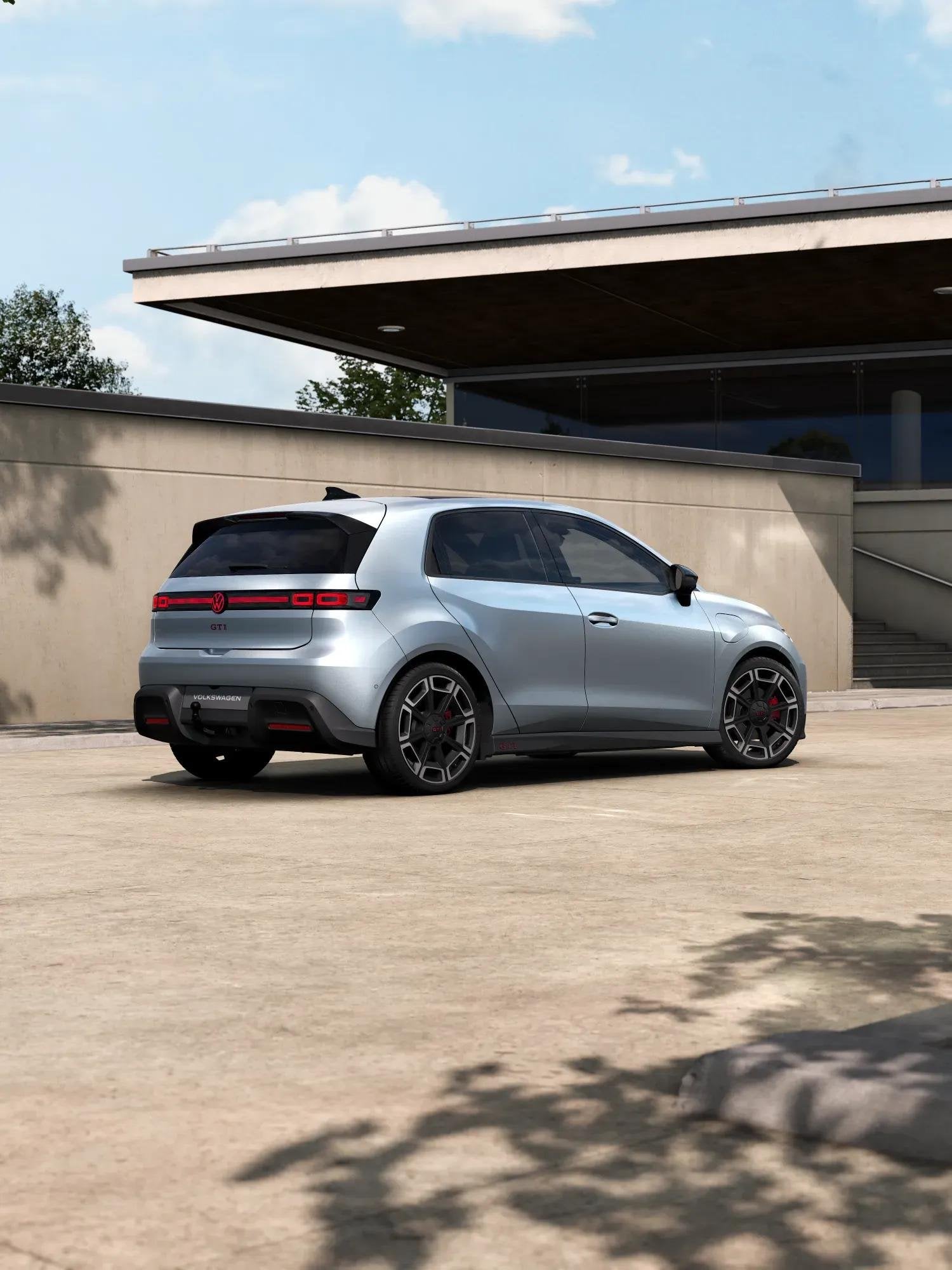 Volkswagen ID. Polo GTI 226pk 52 kWh | Panoramadak | 19" Vel, 12 maanden, Stof, Zwart, 1520 kg