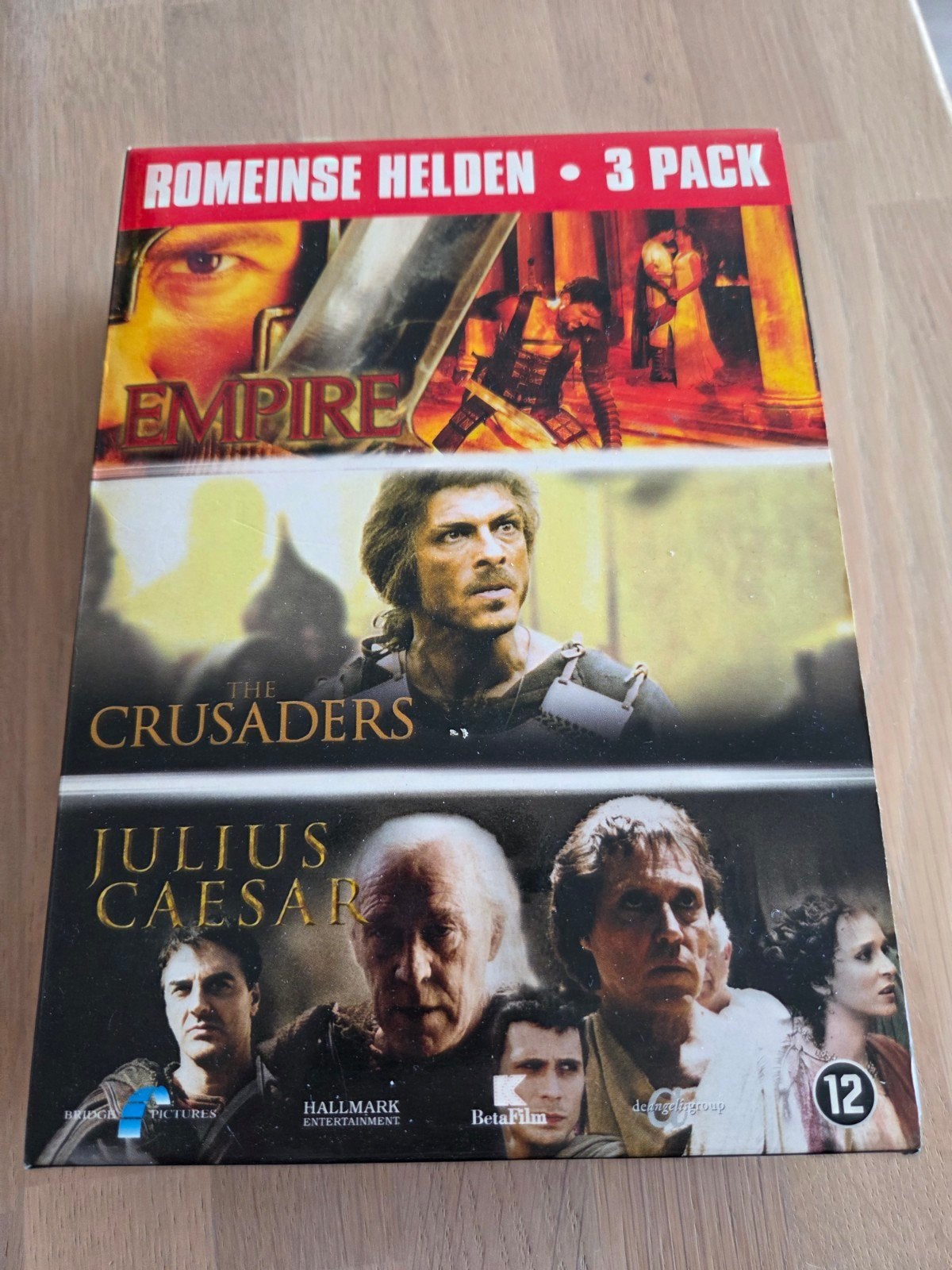 Romeinse Helden 3pack: Empire, The Crusaders, Julius Caesar, Historisch of Kostuumdrama, Nederlands, Ophalen of Verzenden, Vanaf 12 jaar