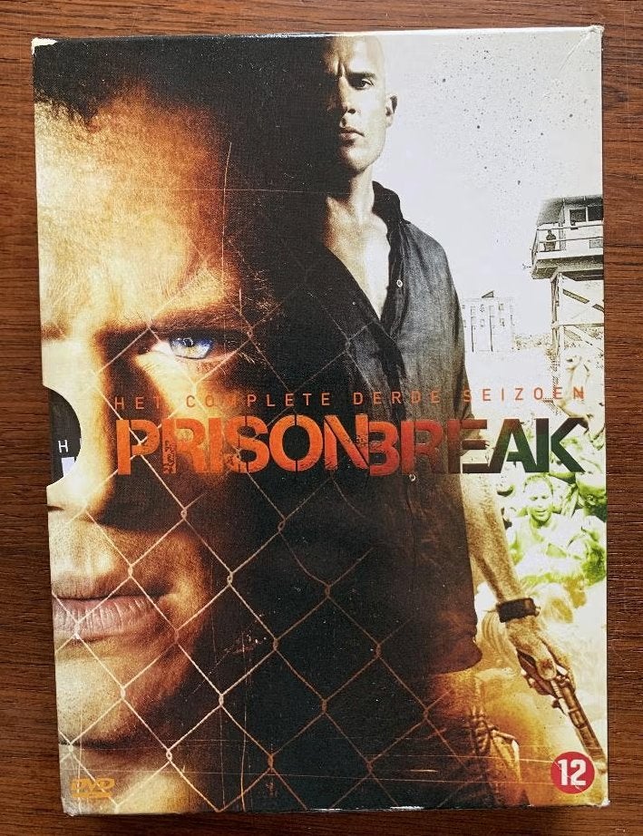 4-DVD Prison Break; het complete derde seizoen; Wentworth M, Vanaf 12 jaar, Ophalen of Verzenden, Zo goed als nieuw, Actie en Avontuur