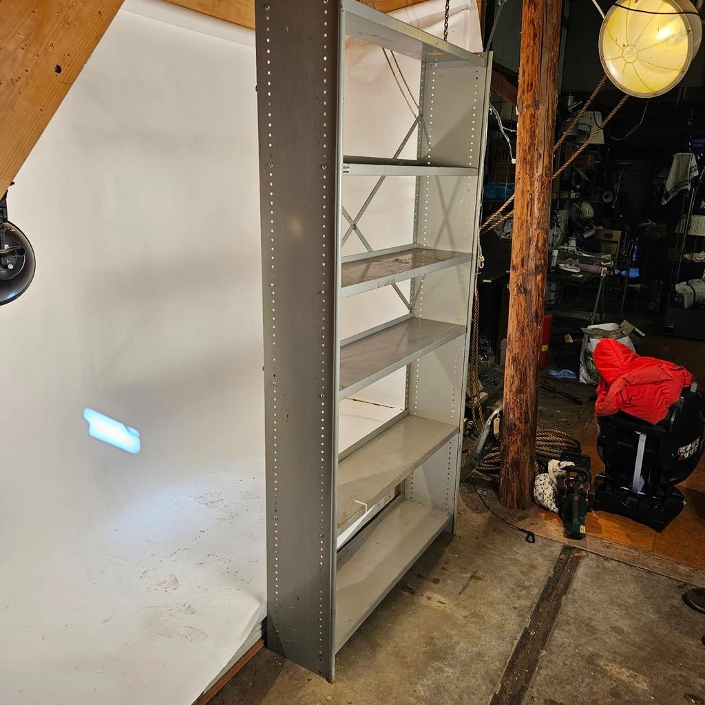 Ahrend ijzeren kast - 200 cm hoog, Huis en Inrichting, Kasten | Stellingkasten, Gebruikt, Niet van toepassing, Niet van toepassing