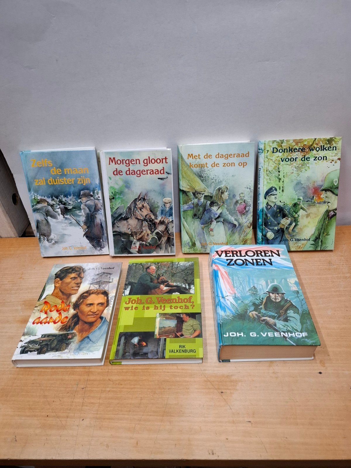 Joh. G. Veenhof - 7 boeken, Boeken, Ophalen of Verzenden, Joh. G. Veenhof, Algemeen, Tweede Wereldoorlog