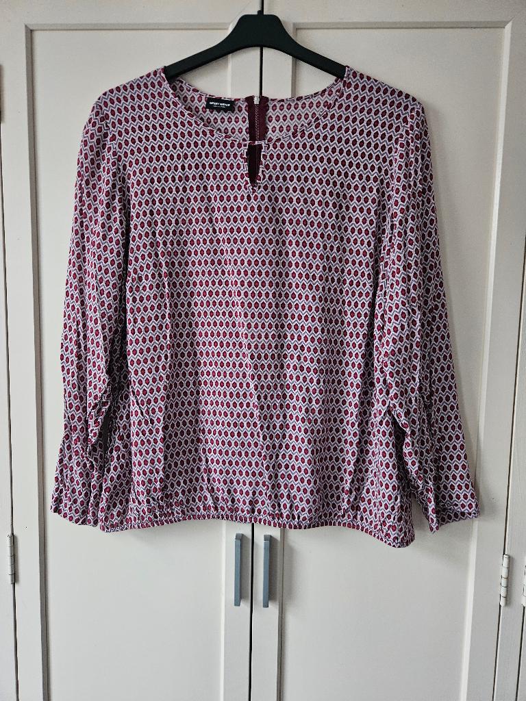 Gerry Weber blouse maat 46 zgan, Overige kleuren, Maat 46/48 (XL) of groter, Ophalen of Verzenden, Zo goed als nieuw