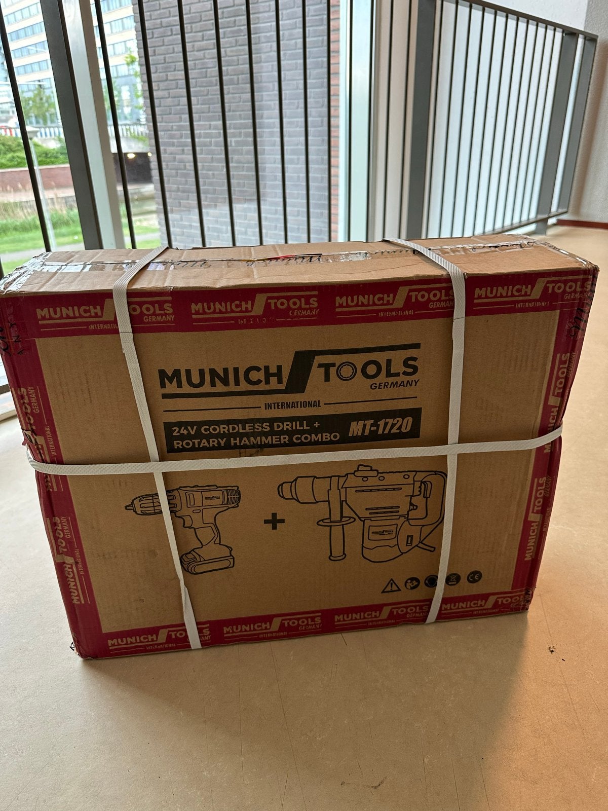 Munich Tools MT-1720 Boorhamer & Accuboormachine Set, 600 watt of meer, Boor- en/of Breekhamer, Nieuw, Ophalen of Verzenden