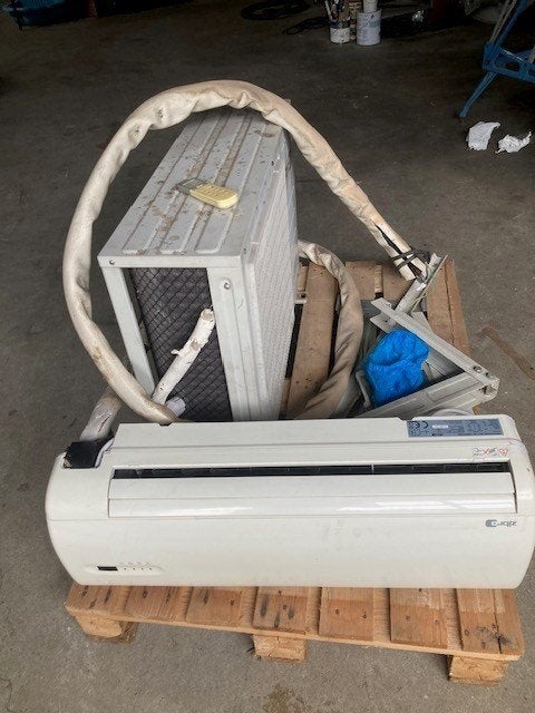 AIRCO split unit, Witgoed en Apparatuur, Airco's, Gebruikt, Wandairco, 100 m³ of groter, 3 snelheden of meer, Koelen en Ontvochtigen