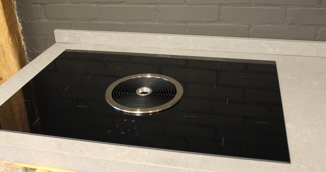Bora basic inductie kookplaat met recirculatie 80 cm 4 zone, Witgoed en Apparatuur, Kookplaten, Zo goed als nieuw, Energieklasse A of zuiniger