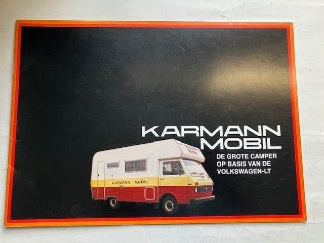 Karmann Mobil Camper   Brochure   Volkswagen LT   Nederlands, Gelezen, Ophalen of Verzenden, Volkswagen, Karmann Mobil