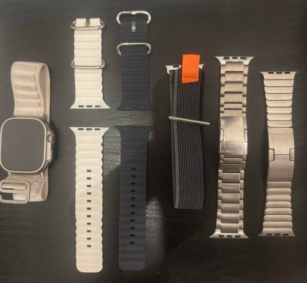 Apple Watch Ultra, Ophalen, IOS, Zo goed als nieuw, Waterdicht